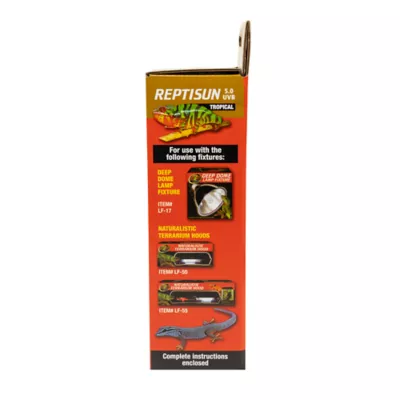 Product Zoo Med ReptiSun 5.0 UVB Compact Tropical Reptile Lamp