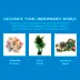 Top Fin® Acrylic Crystal Aquarium Décor - Green & Blue Mix - Fish Tank Decor - 5.3 oz image thumbnail 5