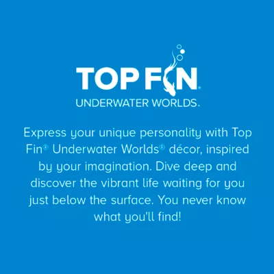 Top Fin® Smooth Glass Gem Aquarium Décor - Blue Mix - Aquarium Stones - Fish Tank Decor - Image 6