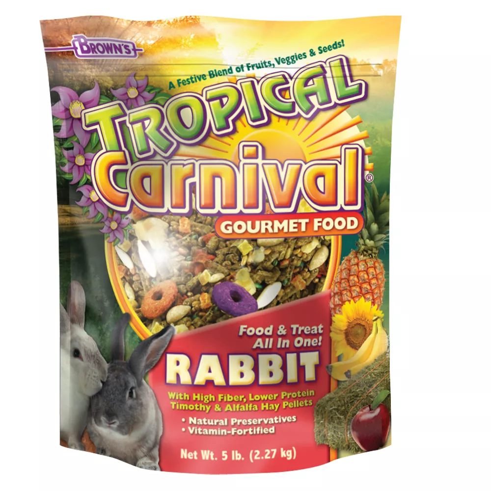 Brown's® Tropical Carnival® Gourmet Rabbit Food