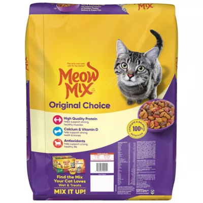 Product Meow Mix Original Choice Dry Cat Food All Ages, Chicken, Turkey, Salmon, Ocean Fish