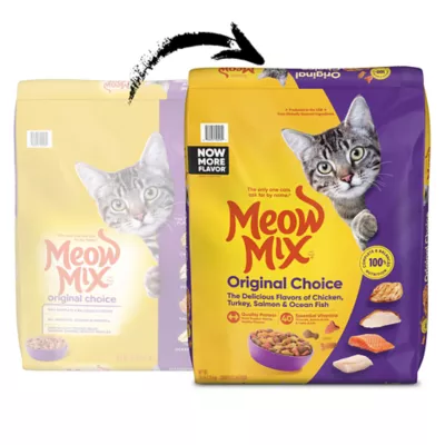 Product Meow Mix Original Choice Dry Cat Food All Ages, Chicken, Turkey, Salmon, Ocean Fish