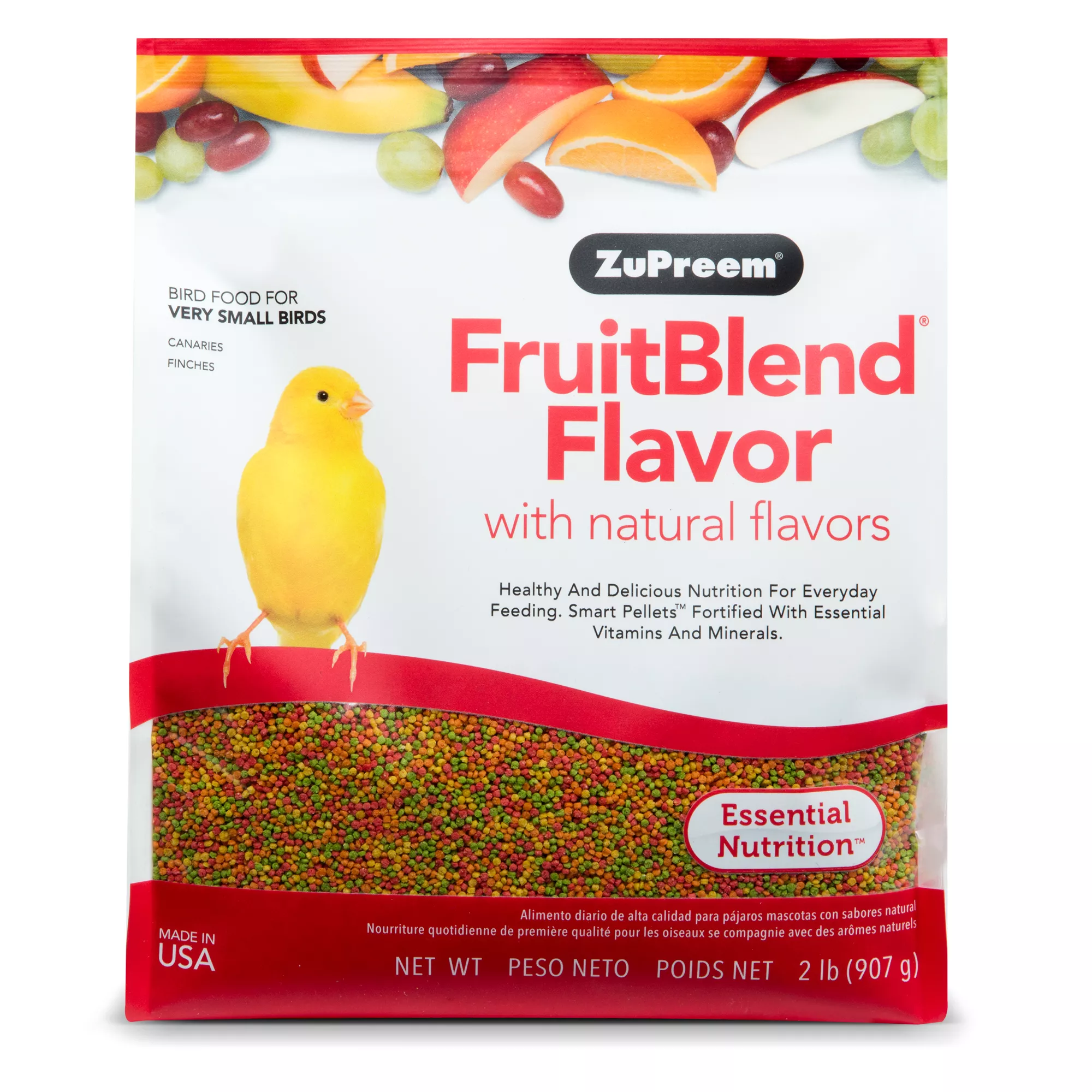 ZuPreem® FruitBlend Extra Small Bird Food