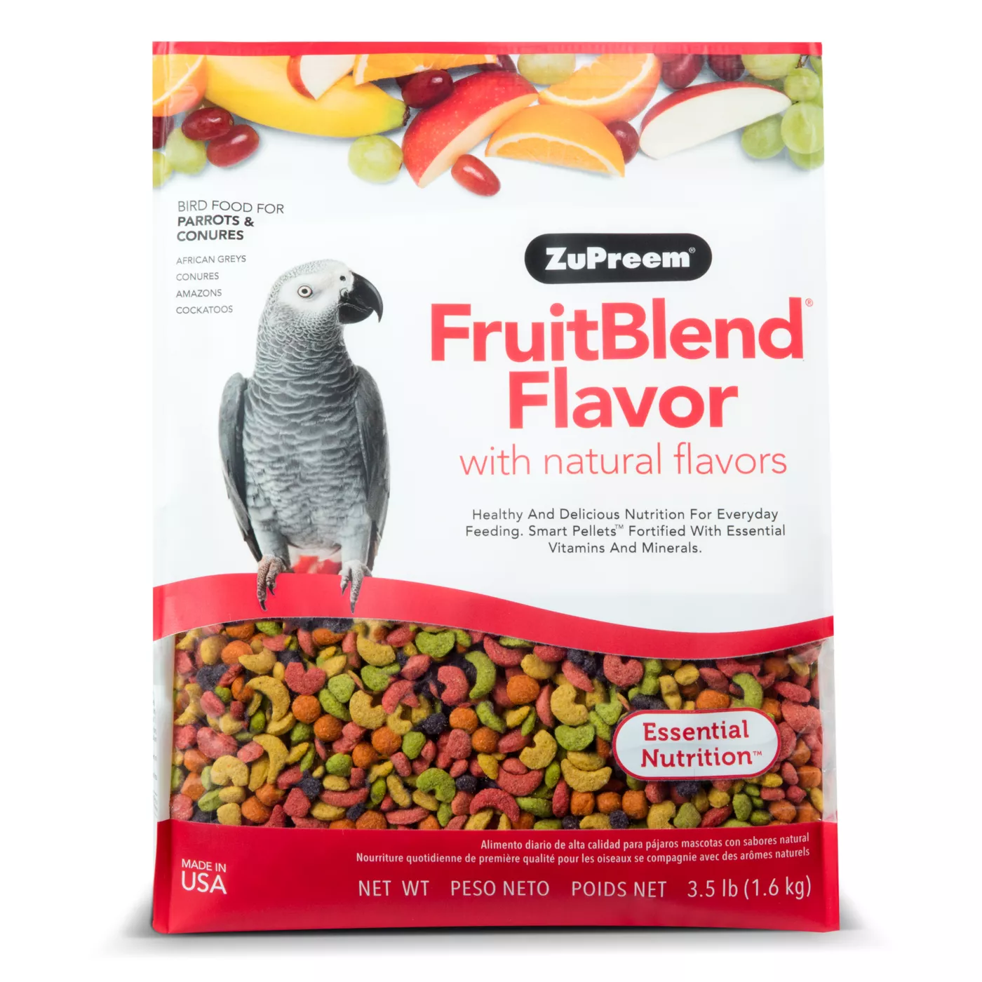 Product ZuPreem® FruitBlend Medium Bird Food