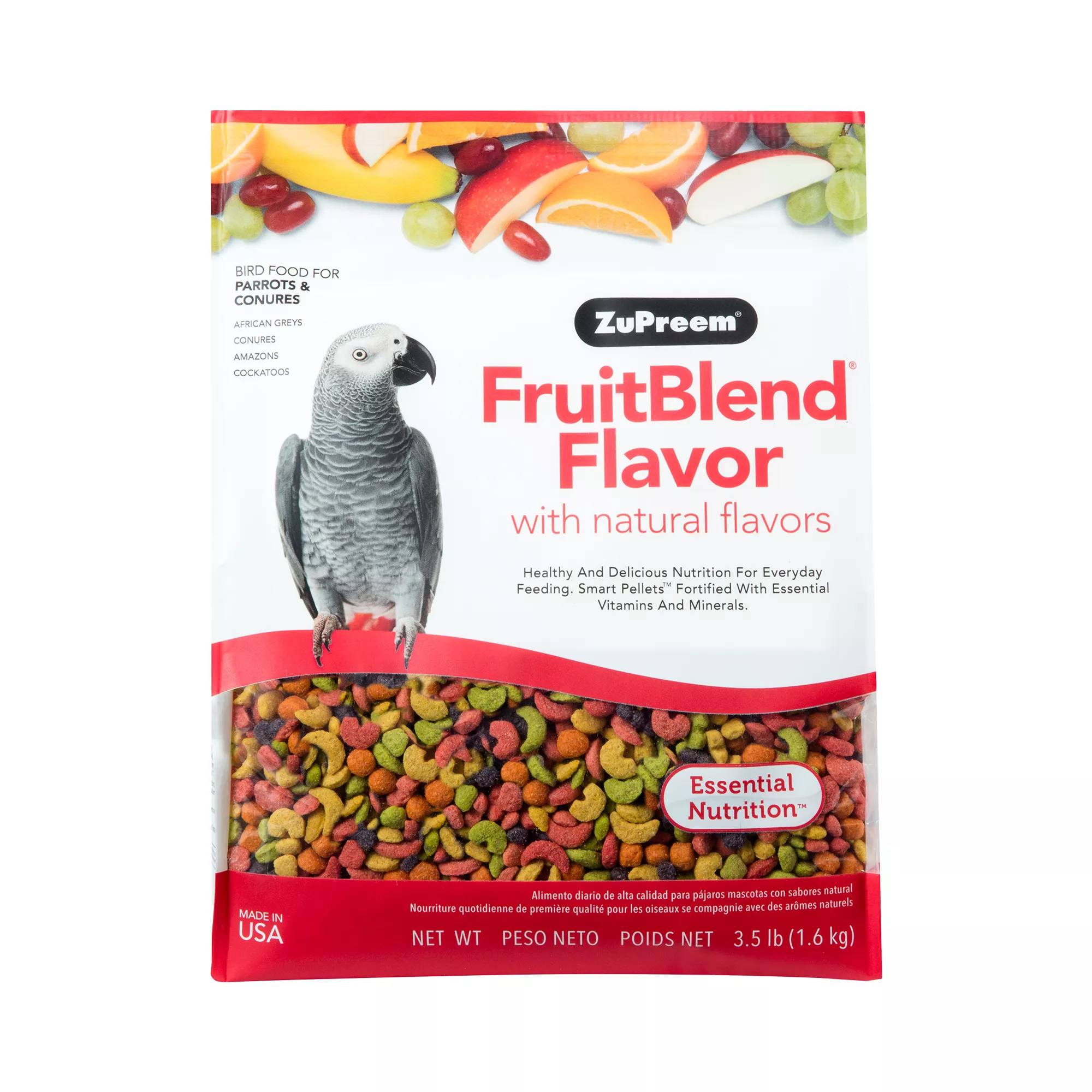 ZuPreem® FruitBlend Medium Bird Food