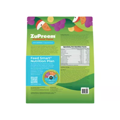 Product ZuPreem® FruitBlend Parrot & Conure Bird Food