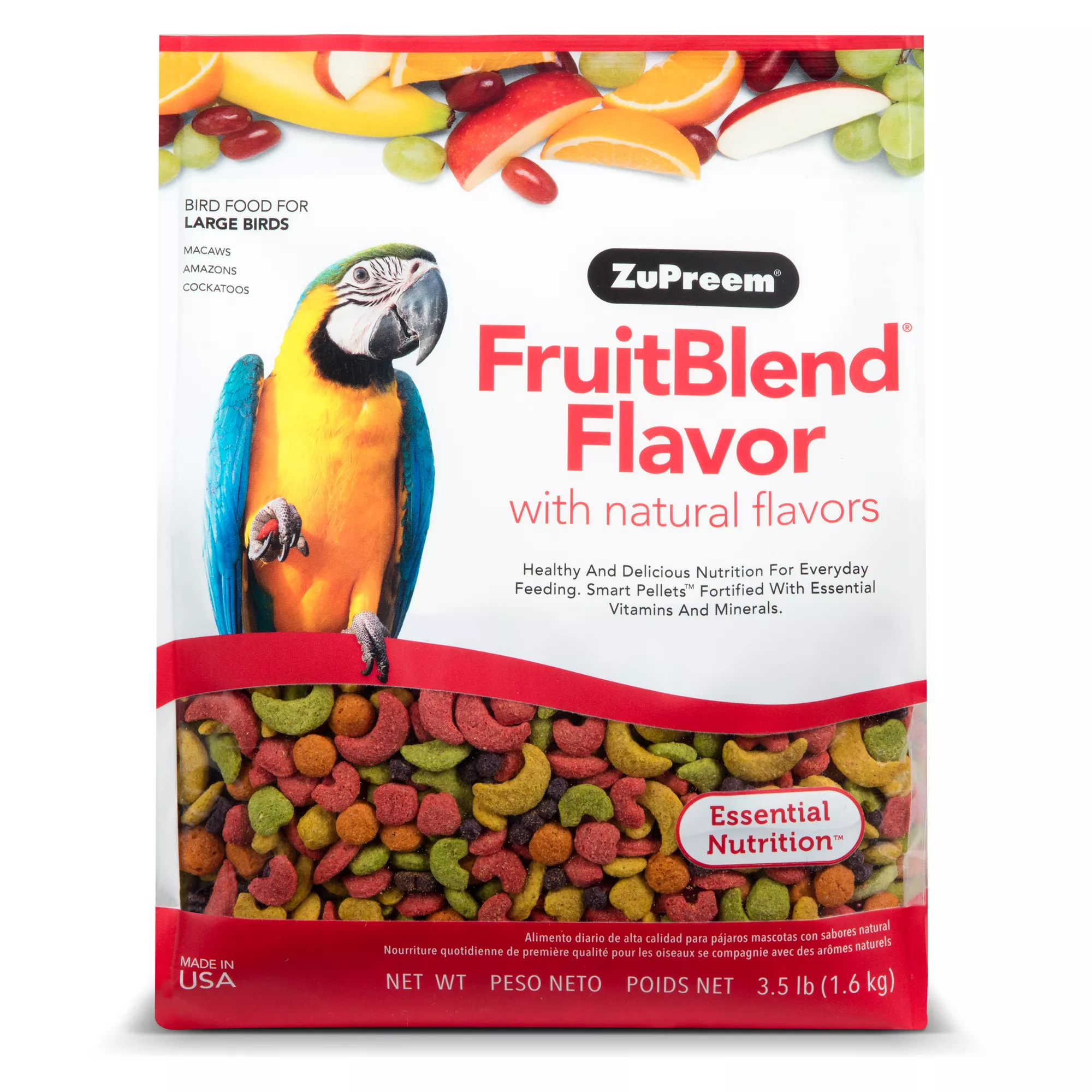 ZuPreem® FruitBlend Large Bird Food