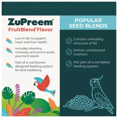 Product ZuPreem® FruitBlend Small Bird Food