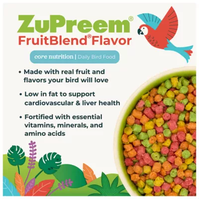 Product ZuPreem® FruitBlend Small Bird Food