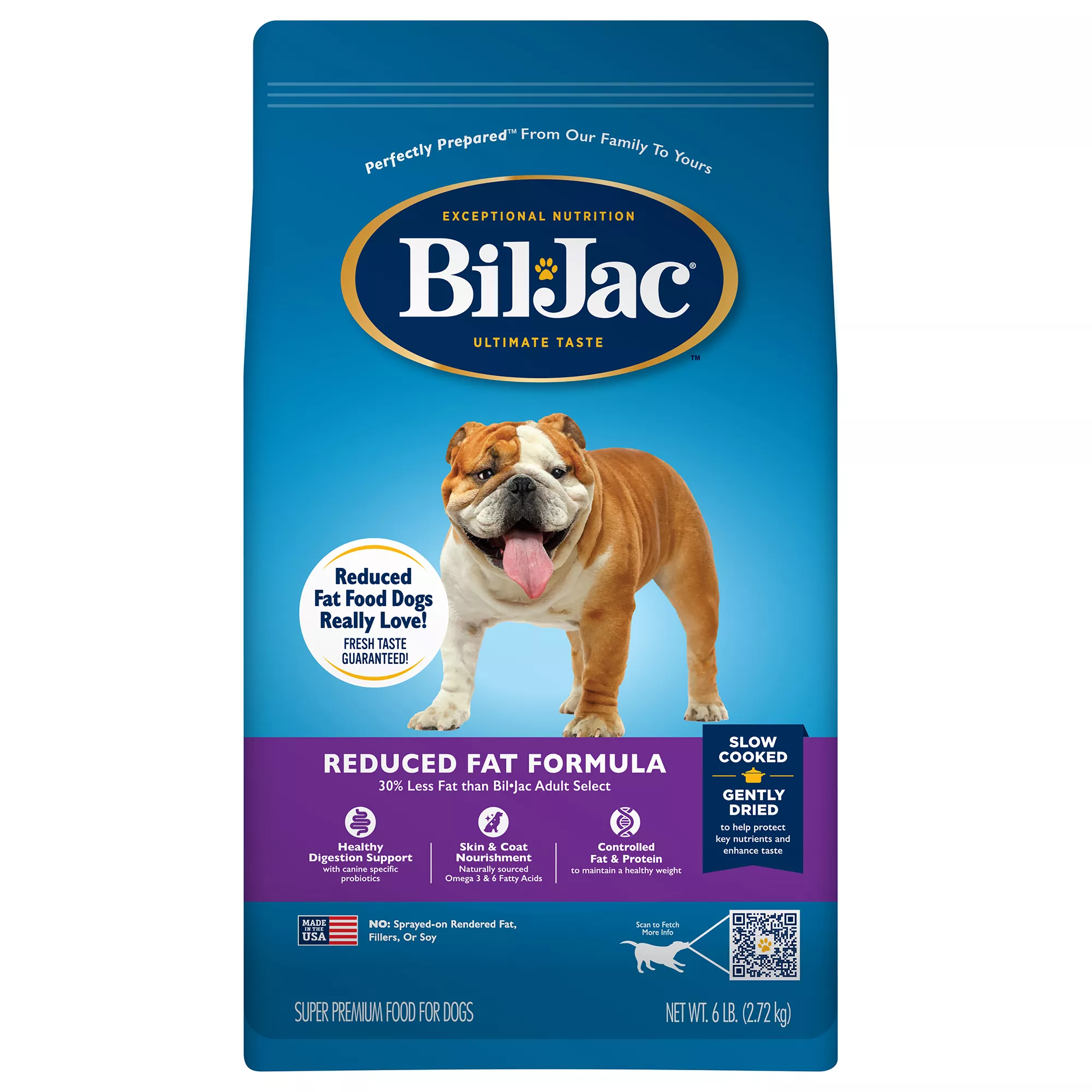 Bil-Jac® Reduced Fat Formula Adult Dry Dog Food