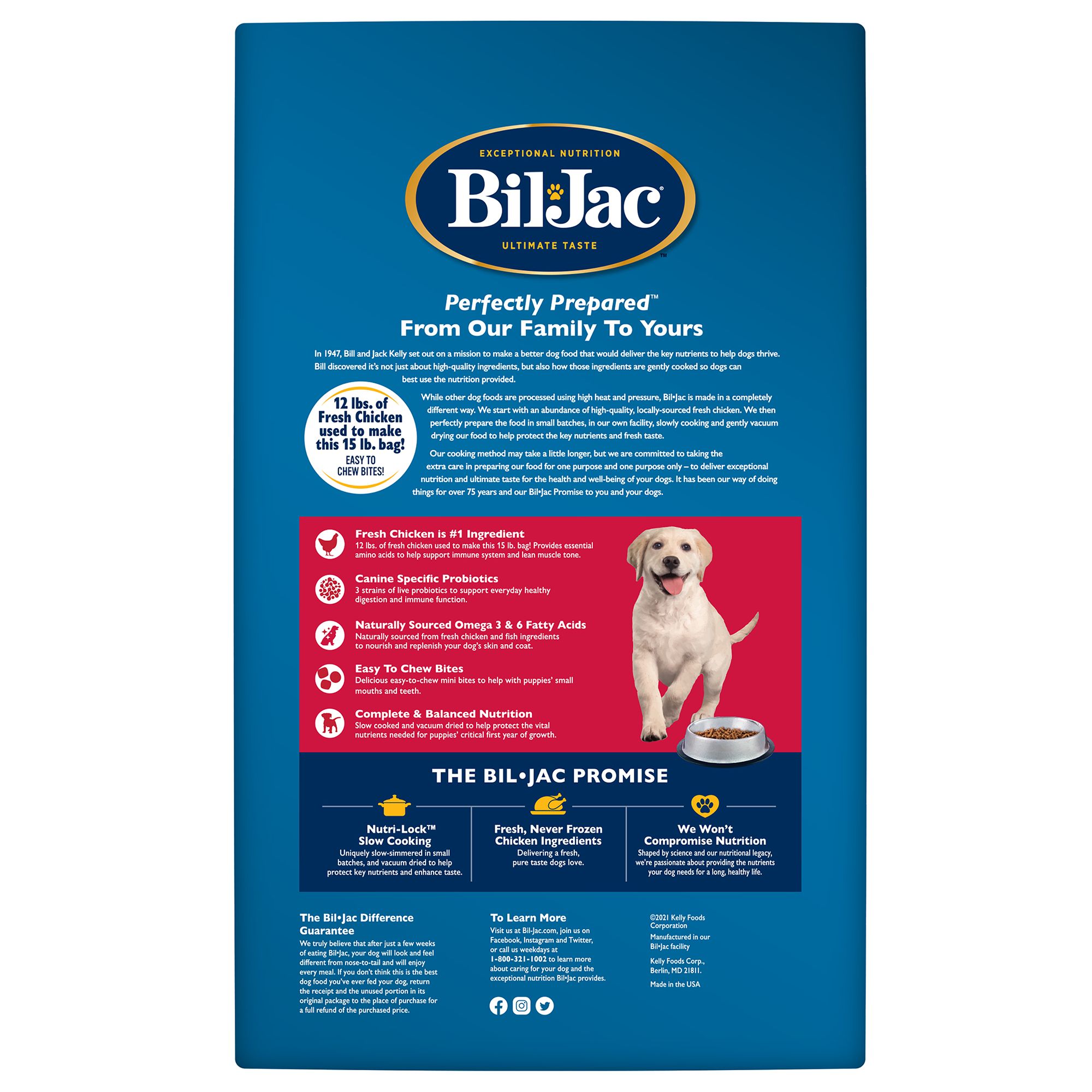 bil jac puppy food ingredients