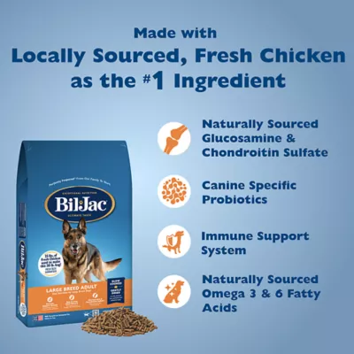 Product Bil-Jac® Large Breed Adult Dry Dog Food - Chicken