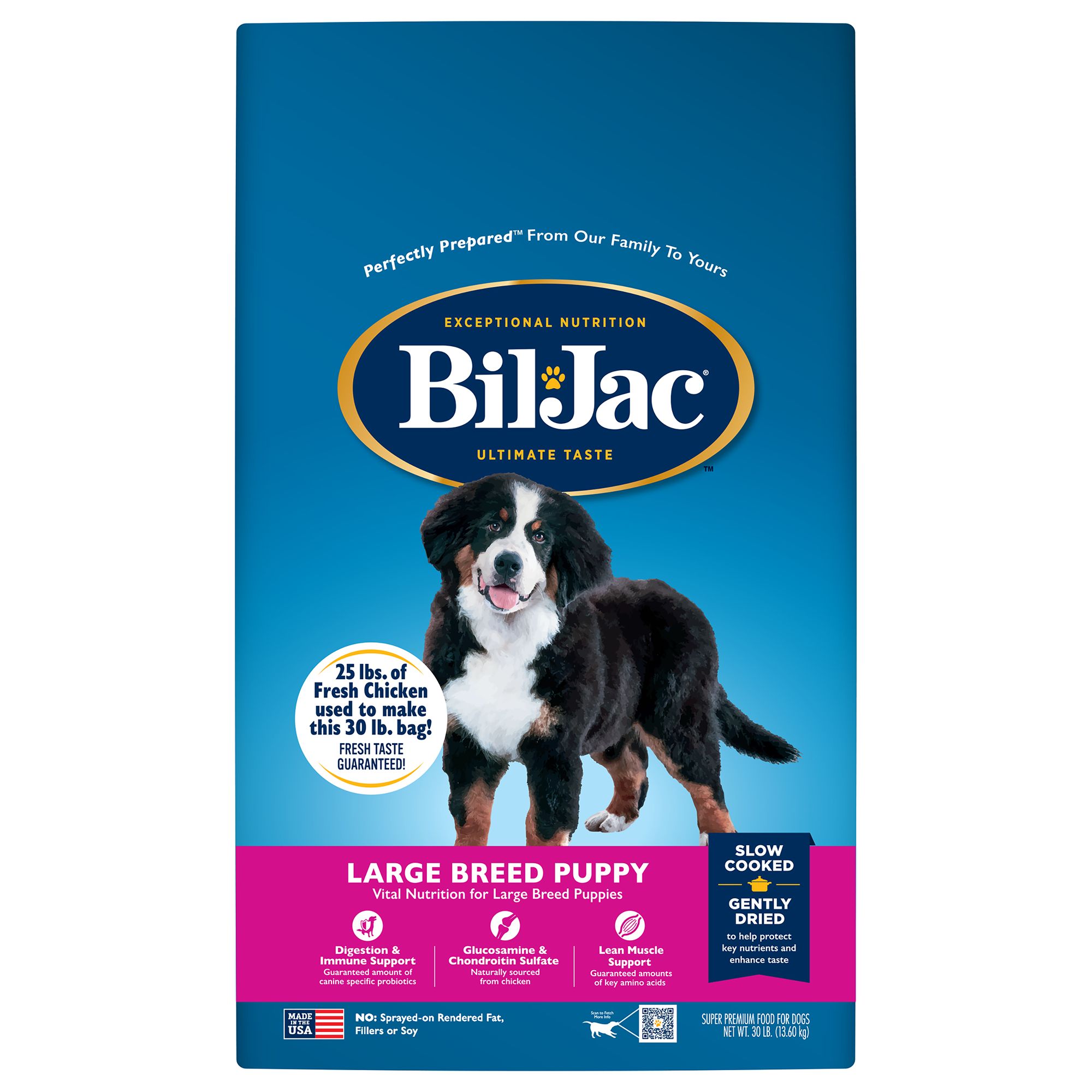 Bil-Jac® Large Breed Puppy Dry Dog Food - Chicken