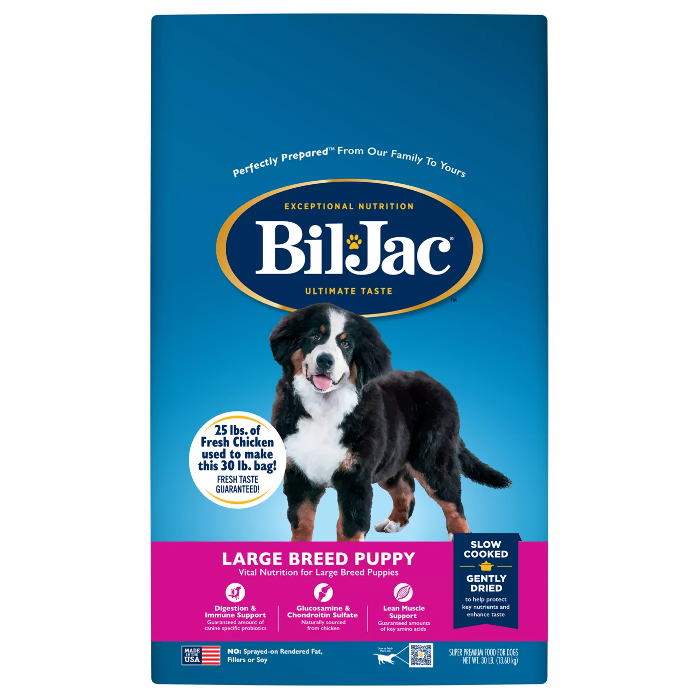 Bil Jac Large Breed Puppy Dry Dog Food Chicken