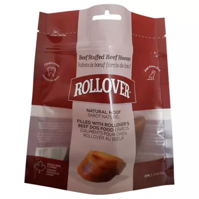 Product Rollover Stuffed Hooves Premium Dog Treats