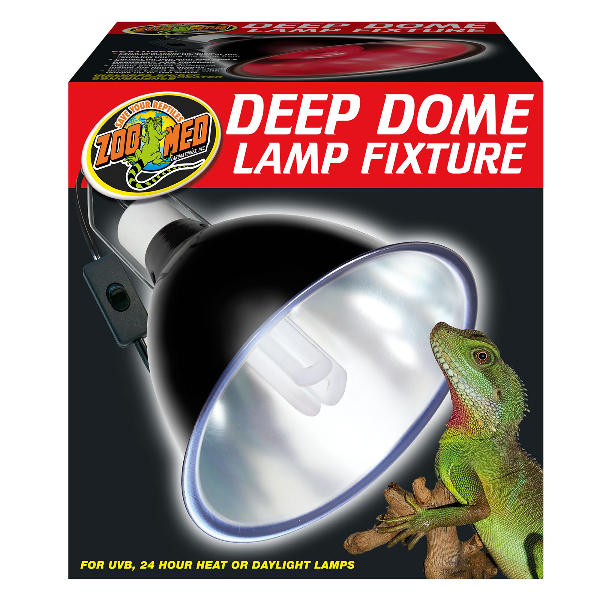 zoo med deep dome lamp fixture petsmart