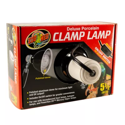 Product Zoo Med Reptile Deluxe Porcelain Clamp Lamp - 5.5 in