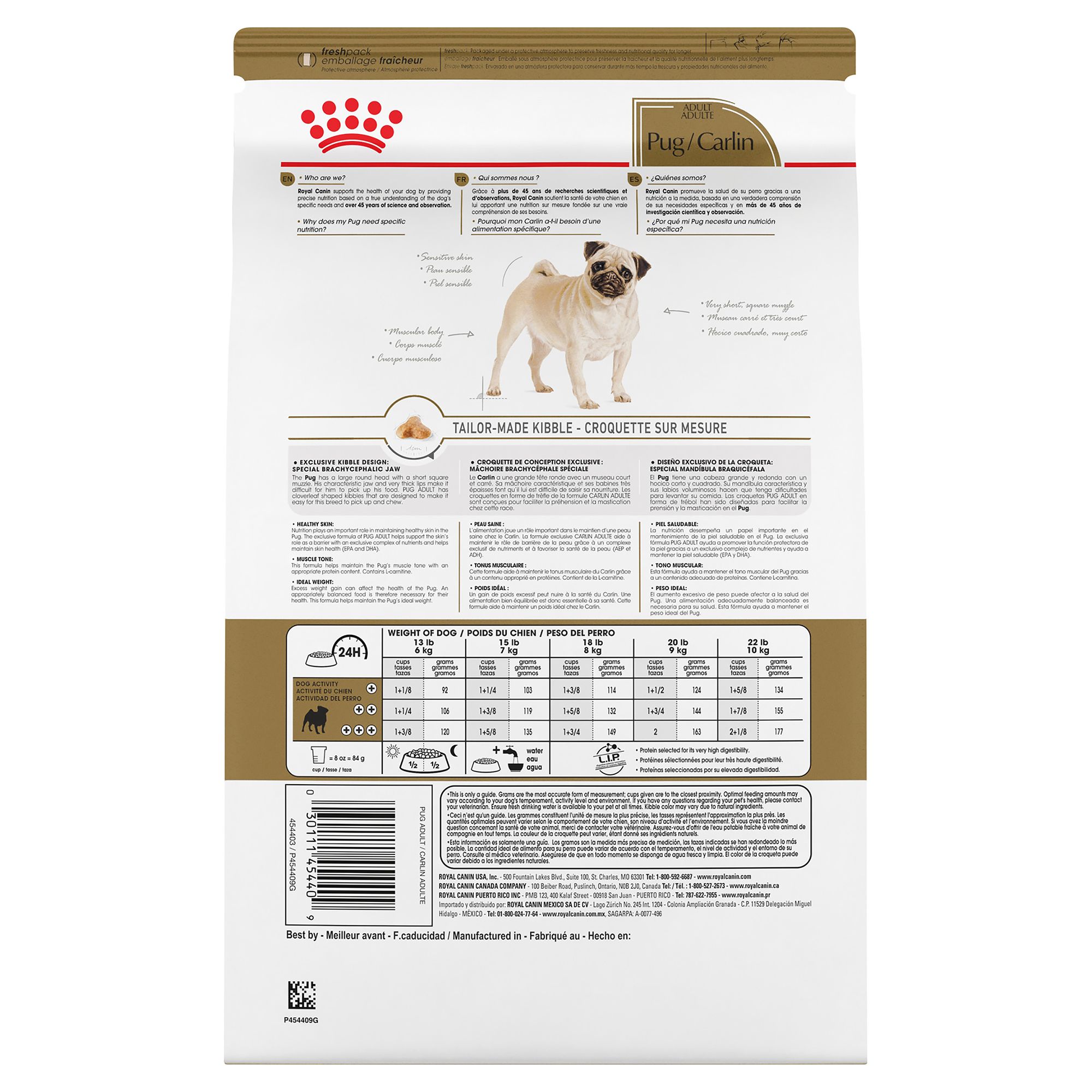 Royal Canin Breed Health Nutrition Trade Pug Adult Dog Food Dog Dry Food Petsmart