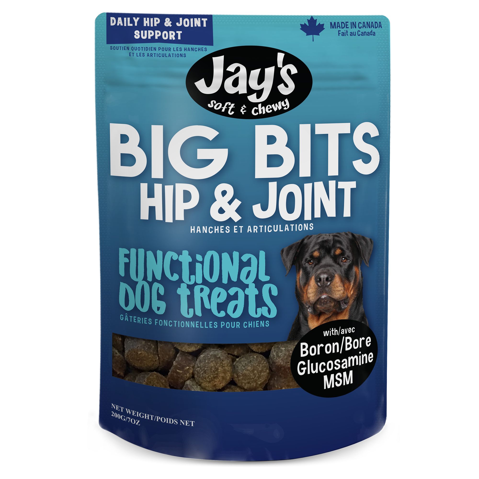 Jay's Big Bits Hip & Joint dog Chewy Treats PetSmart