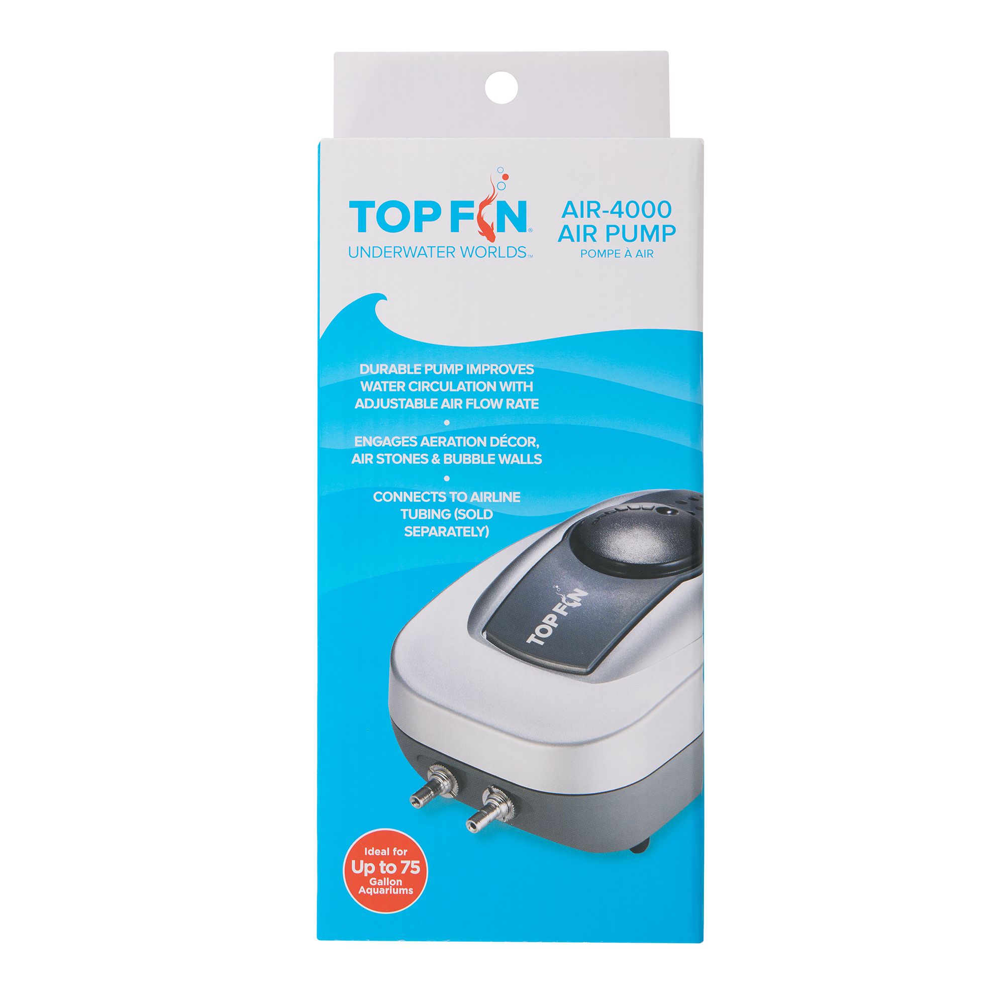 Top Fin Battery Operated Aquarium Air Pump (1 ct)