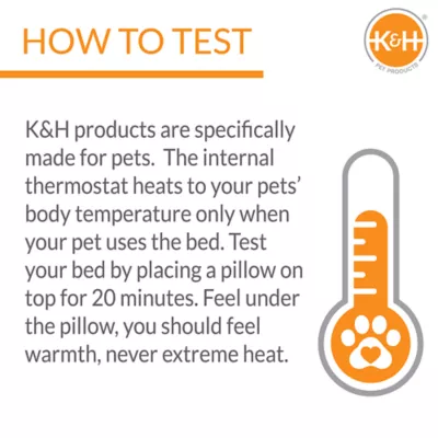 Product K&H Pet Products Thermo-Kitty Heated Cat Bed