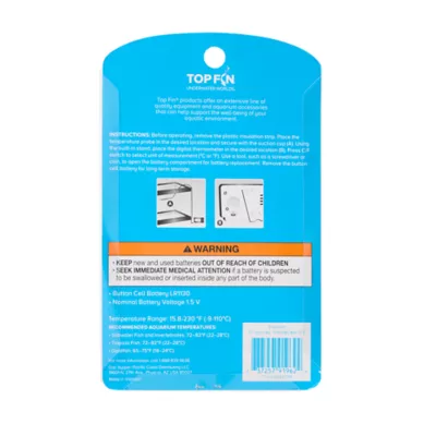 Product Top Fin® Digital Aquarium Thermometer