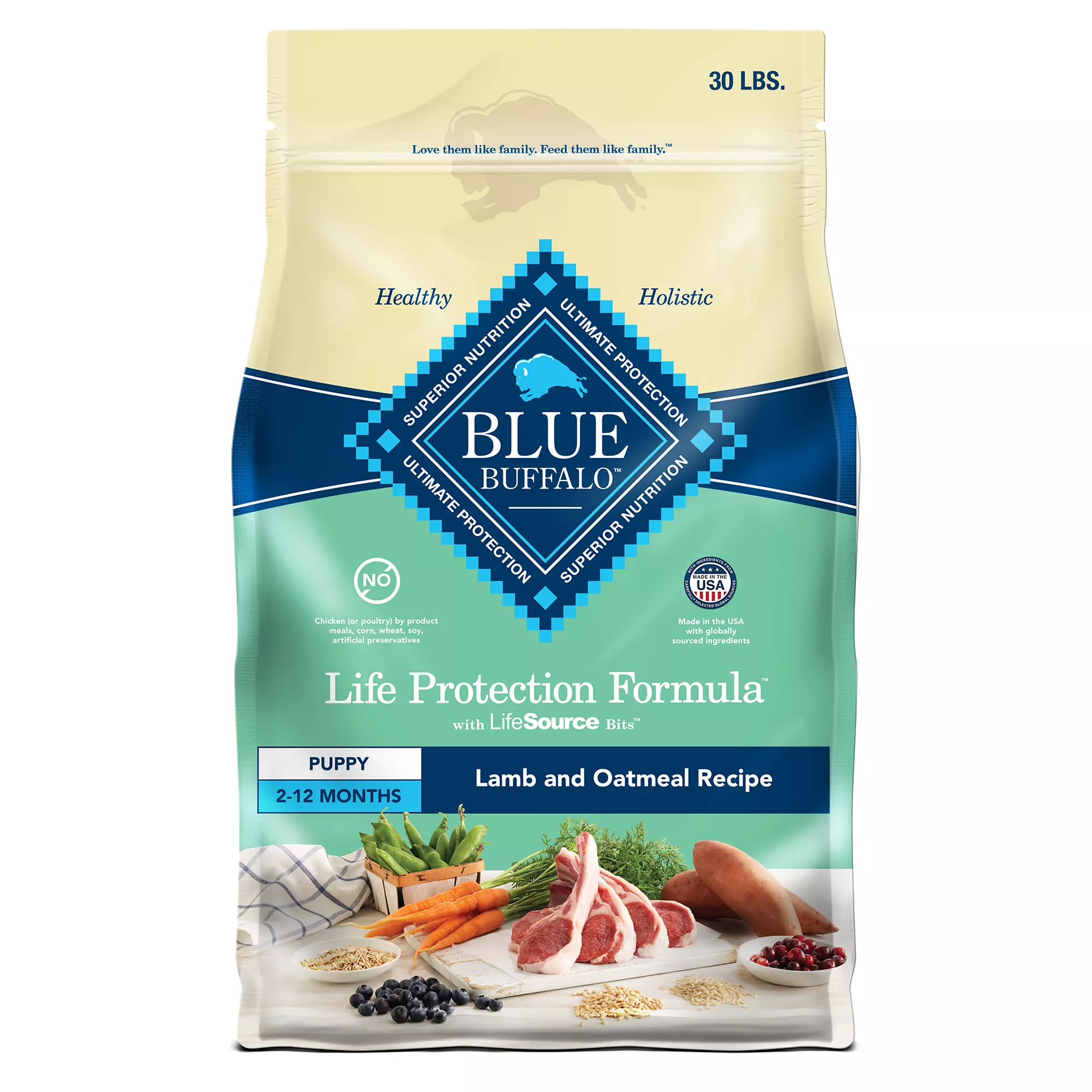 Blue Buffalo® Life Protection Formula&trade; Puppy Dry Dog Food - Natural, Lamb