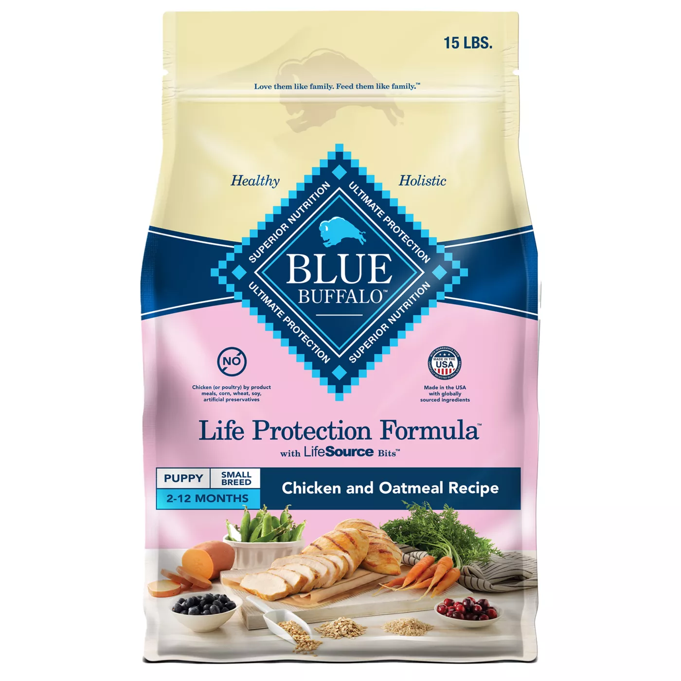 Blue basic puppy food hotsell