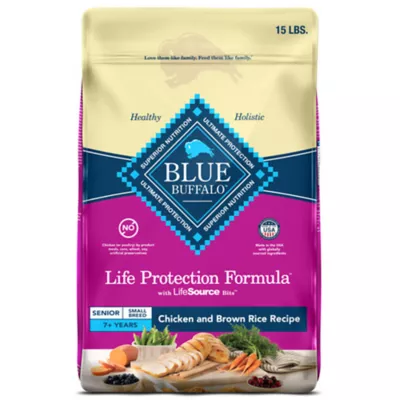 Product Blue Buffalo® Life Protection Formula™ Small Breed Senior Dry Dog Food - Natural, Chicken