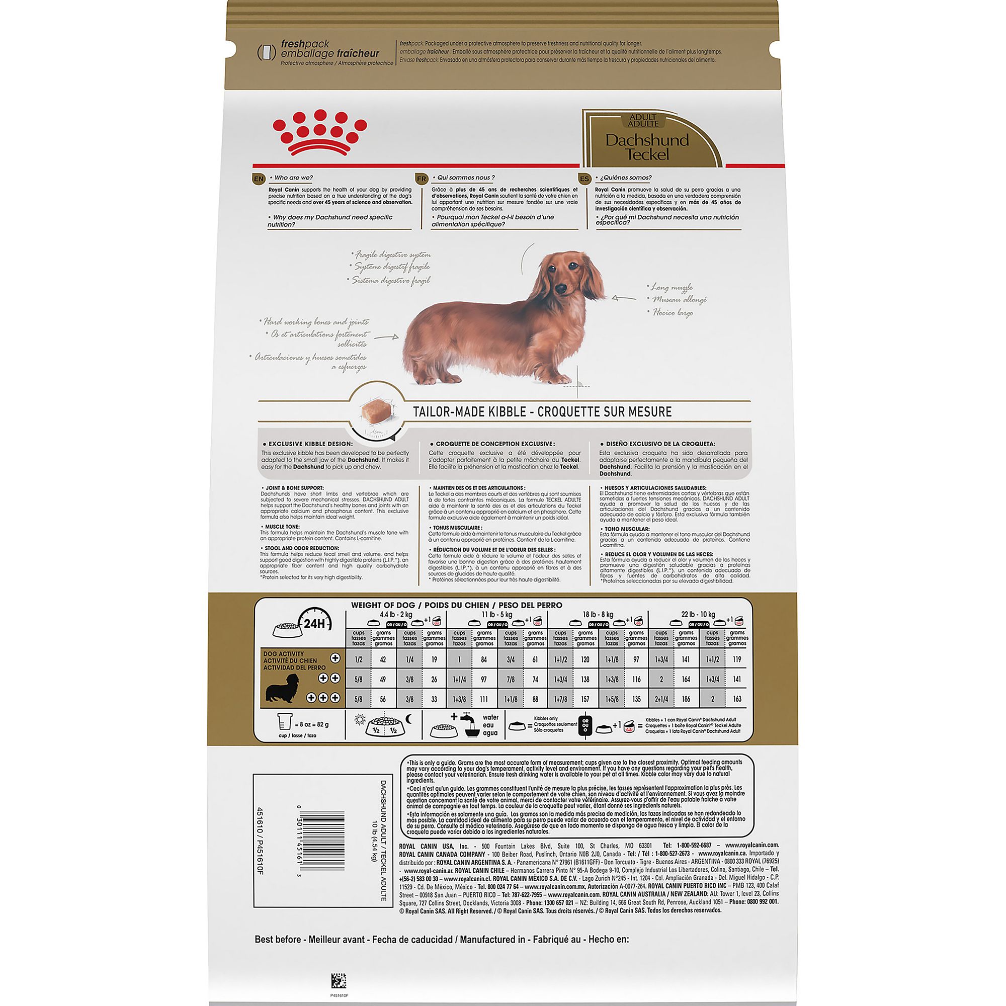 royal canin dachshund dog food