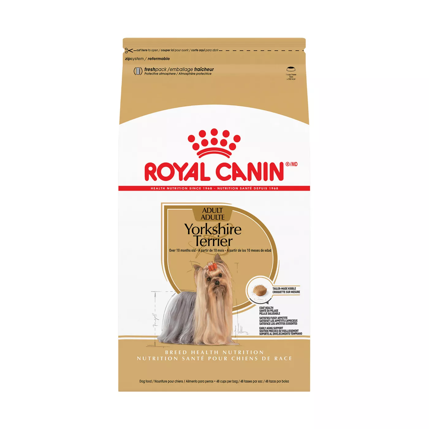 Product Royal Canin® Breed Health Nutrition® Yorkshire Terrier Breed Specific Adult Dog Dry Food