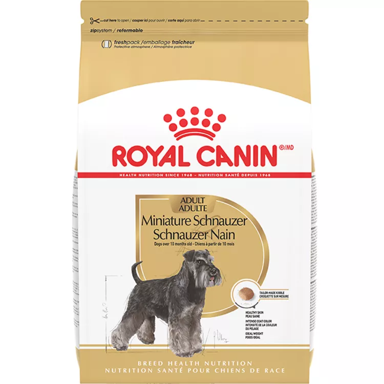 Royal Canin® Breed Health Nutrition® Miniature Schnauzer Breed Specific Adult Dog Dry Food - 10 lb