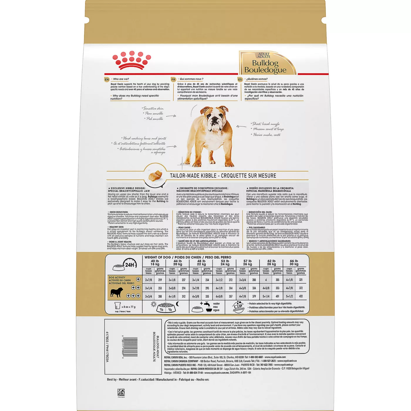 Royal Canin Breed Health Nutrition Bulldog Breed Specific Adult Dog Dry Food