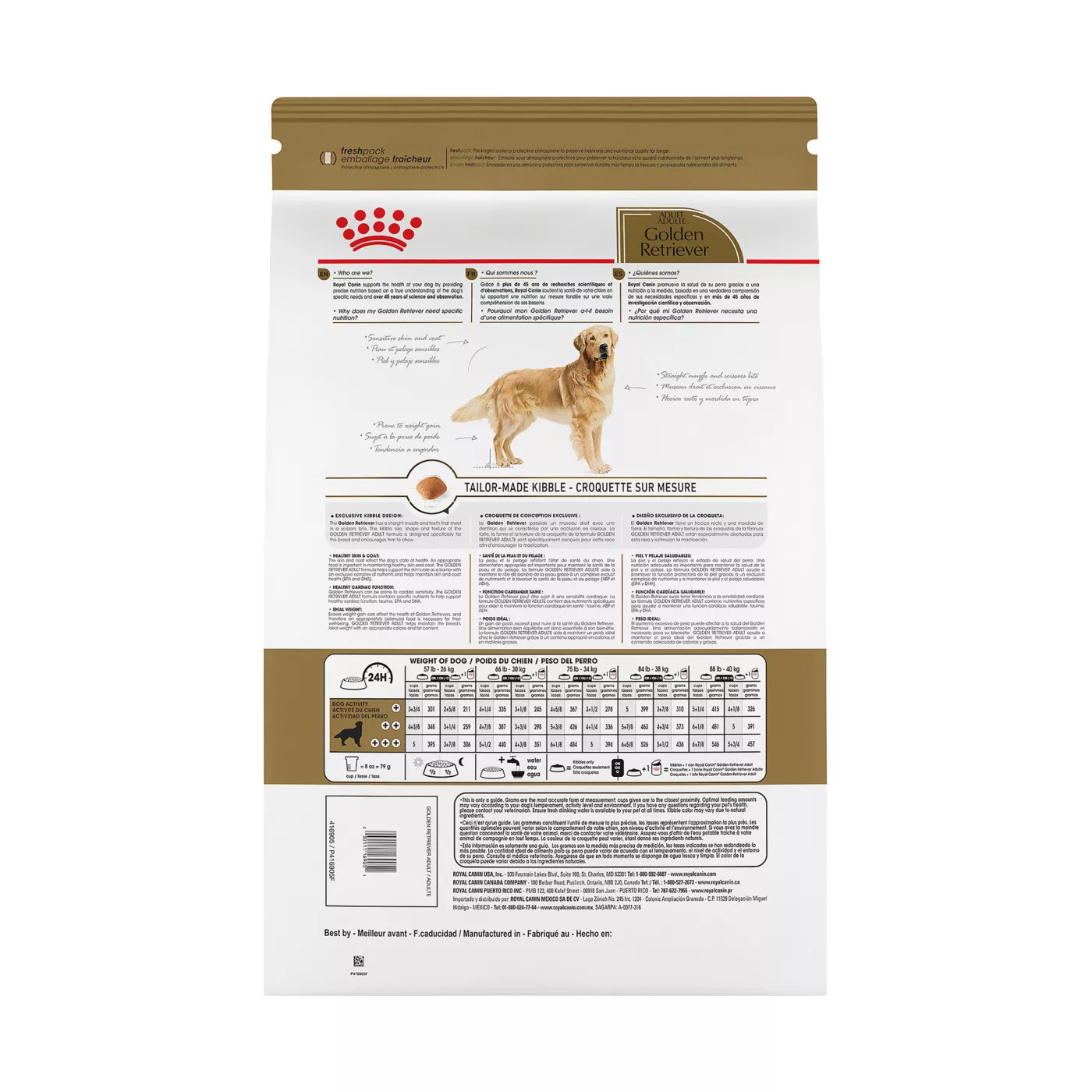 Dog food for golden retrievers hotsell