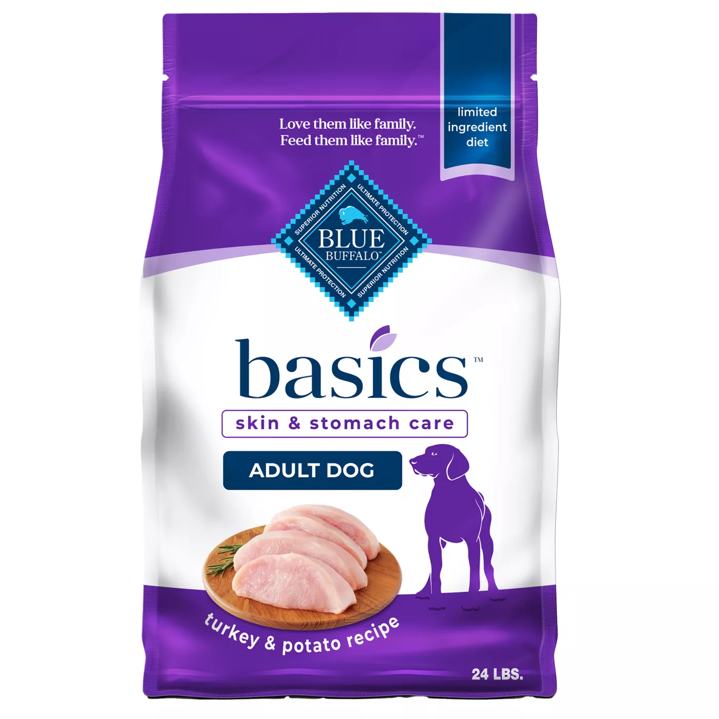 Product Blue Buffalo® Basics™ Adult Dry Dog Food - Natural, Turkey