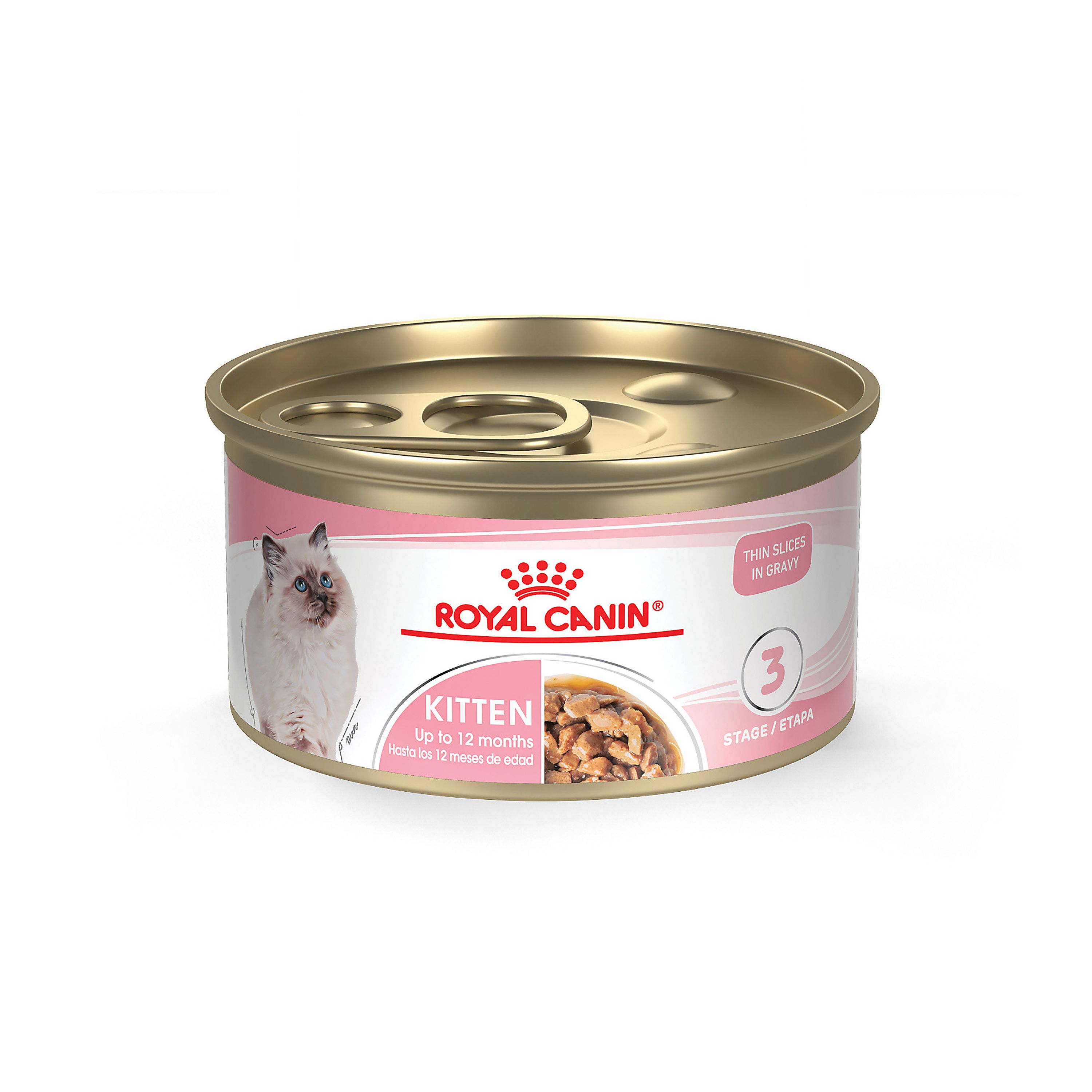 Royal Canin Feline Health Nutrition Kitten Thin Slices in Gravy