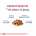 Royal Canin® Feline Care Nutrition Weight Care Adult Wet Cat Food - Thin Slices in Gravy, 3 Oz image thumbnail 3