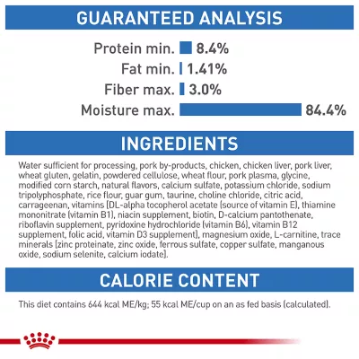 Product Royal Canin® Feline Care Nutrition Weight Care Adult Wet Cat Food - Slices in Gravy, 3oz