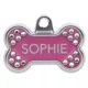 Product TagWorks® Blingz Collection Bone Personalized Pet ID Tag