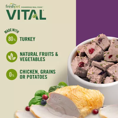 Product Freshpet® Vital™Grain Free Turkey Adult Dog Food