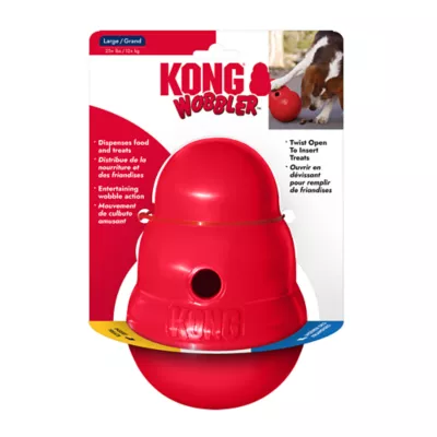 KONG® Wobbler™Treat Dispenser Dog Toy - Image 6