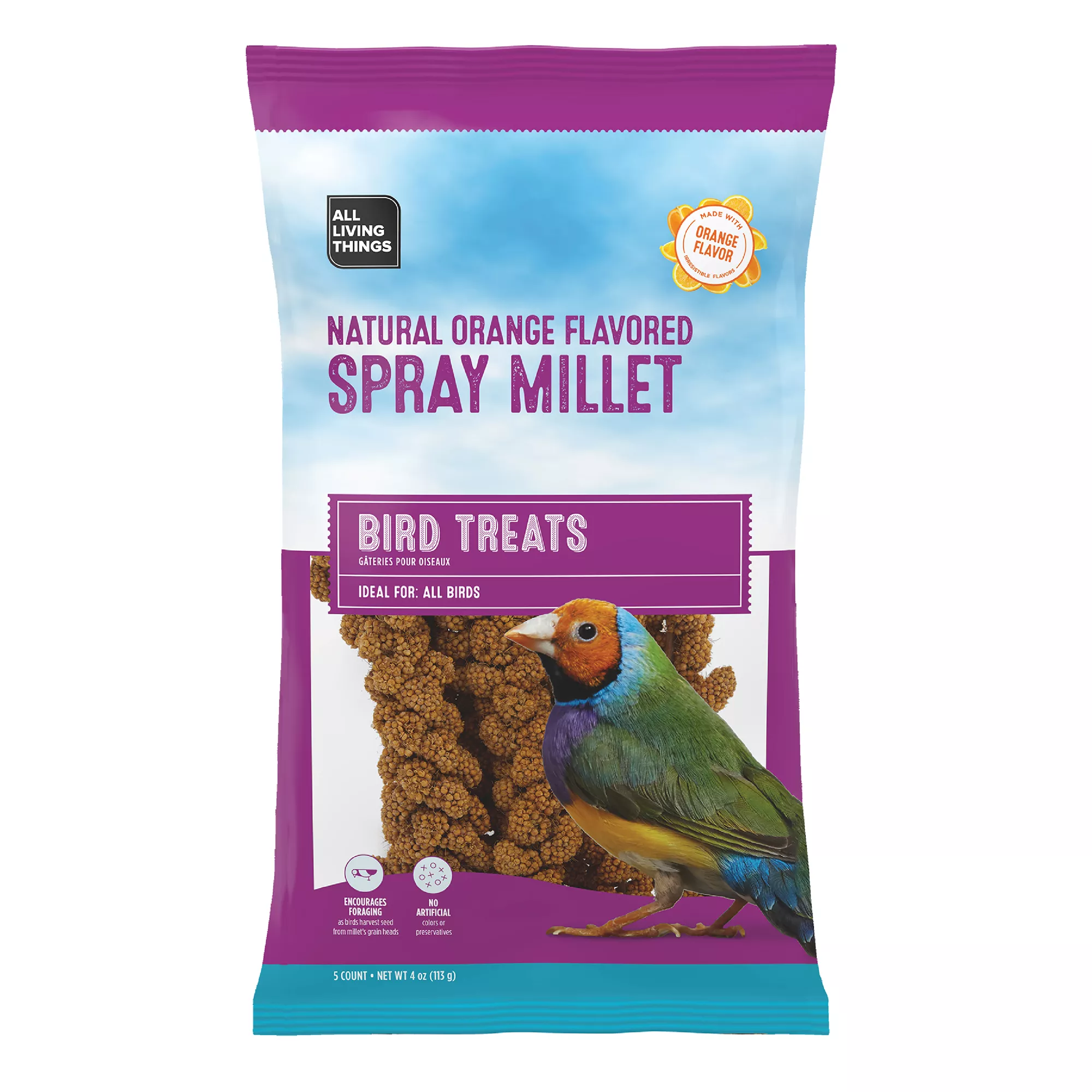 All Living Things® Orange Scented Spray Millet