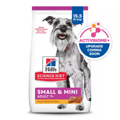 Product Hill's® Science Diet® Small & Mini Senior 7+ Dry Dog Food - Chicken & Brown Rice