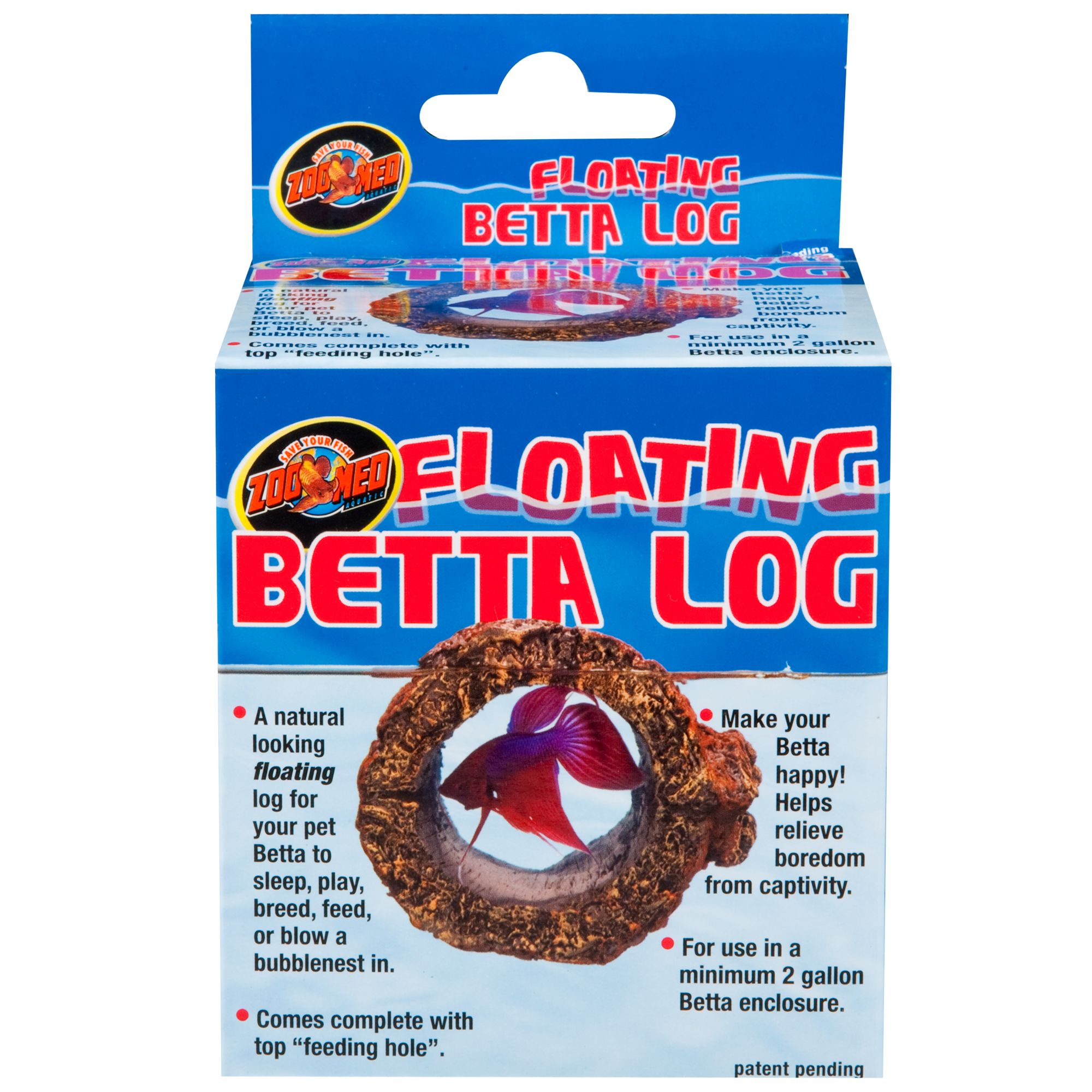 Zoo Med Floating Betta Log | fish 