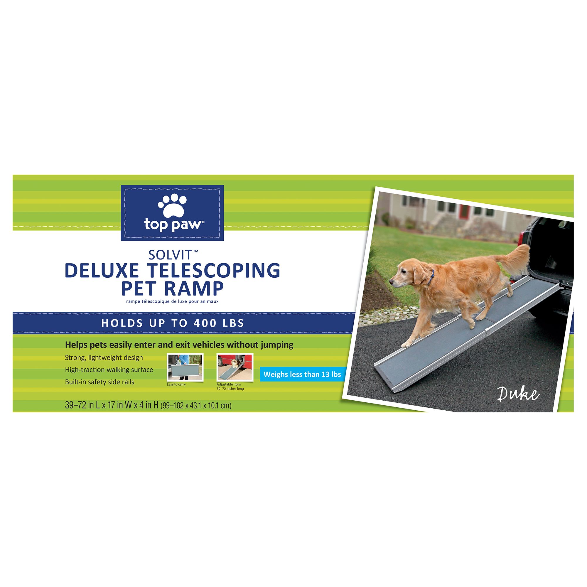 Top Paw® Deluxe Telescoping Pet Ramp 