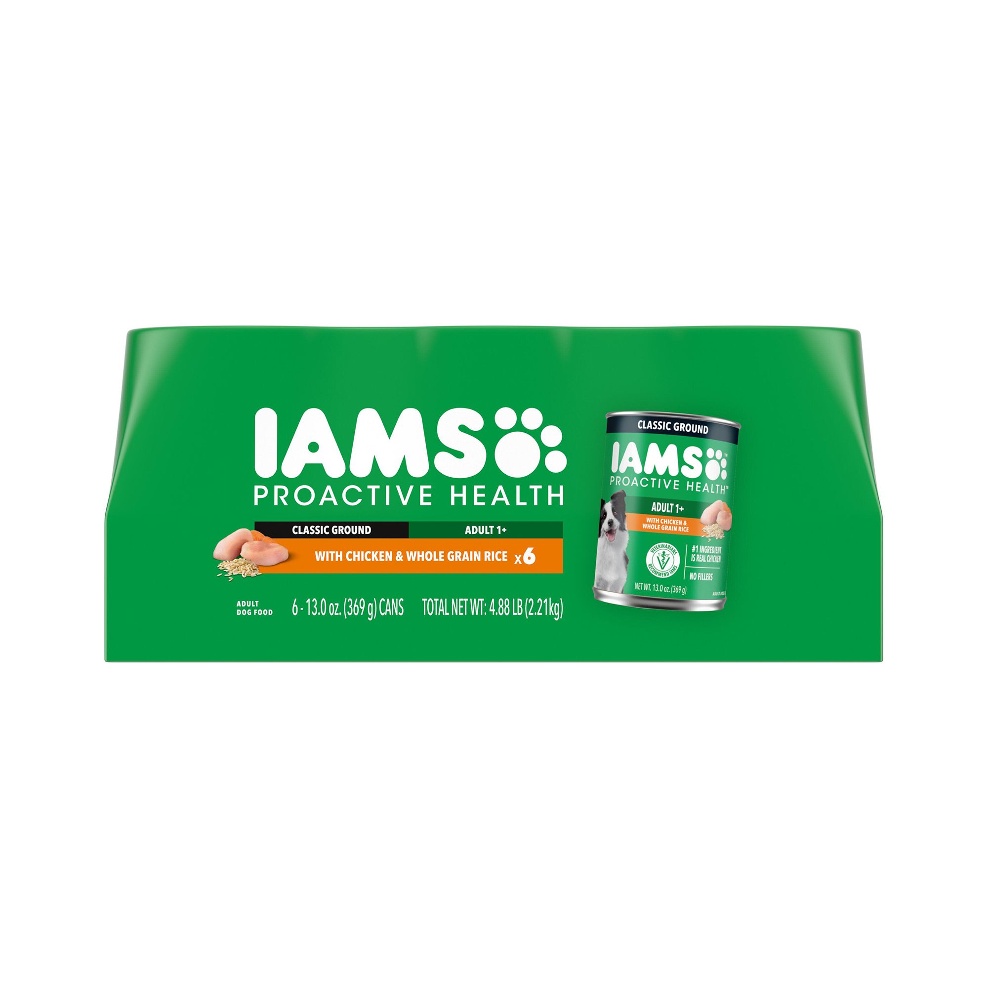 IAMS&trade; Proactive Health Adult Wet Dog Food - Pate, 6 Count