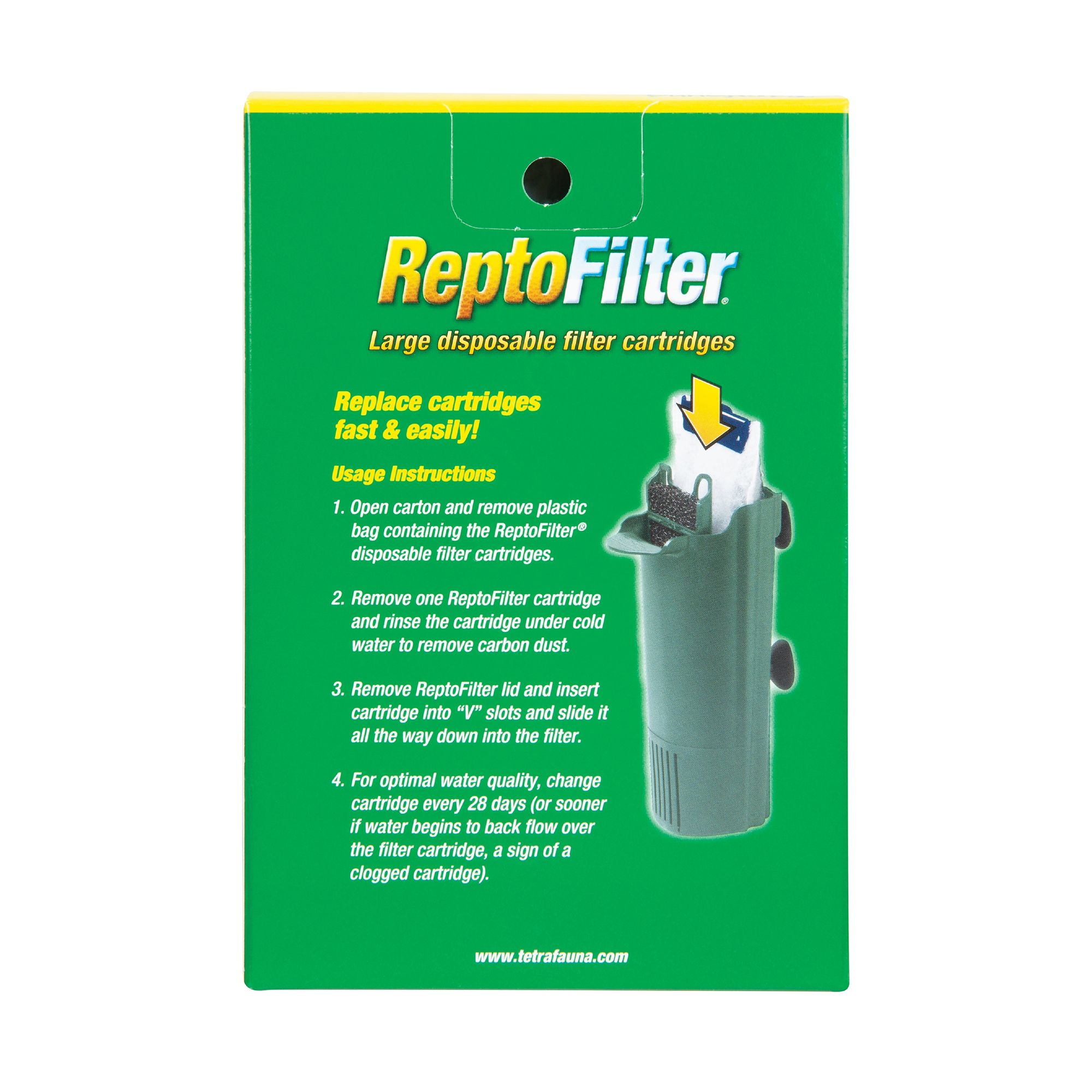 Tetra® ReptoFilter Disposable Filter Cartridge Aquatic Reptile Turtle Filter Media - 3 ct - thumbnail 2