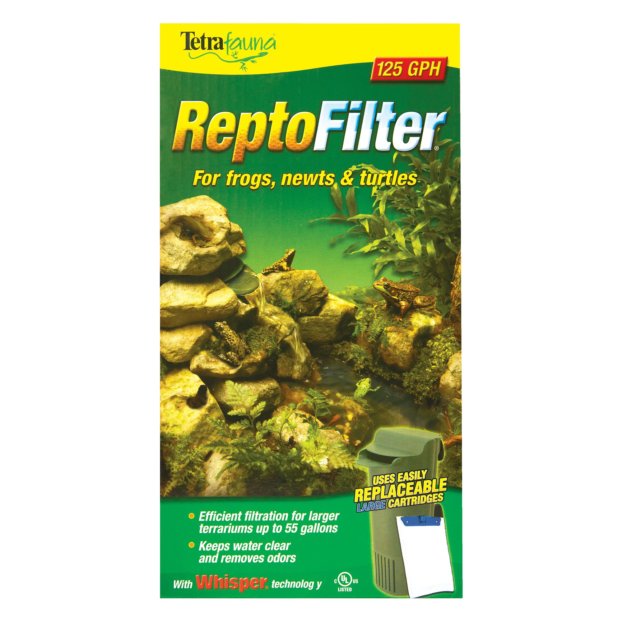Tetra® ReptoFilter Aquarium Filter Aquatic Reptile Turtle Tank Filter - 125 GPH - thumbnail 4