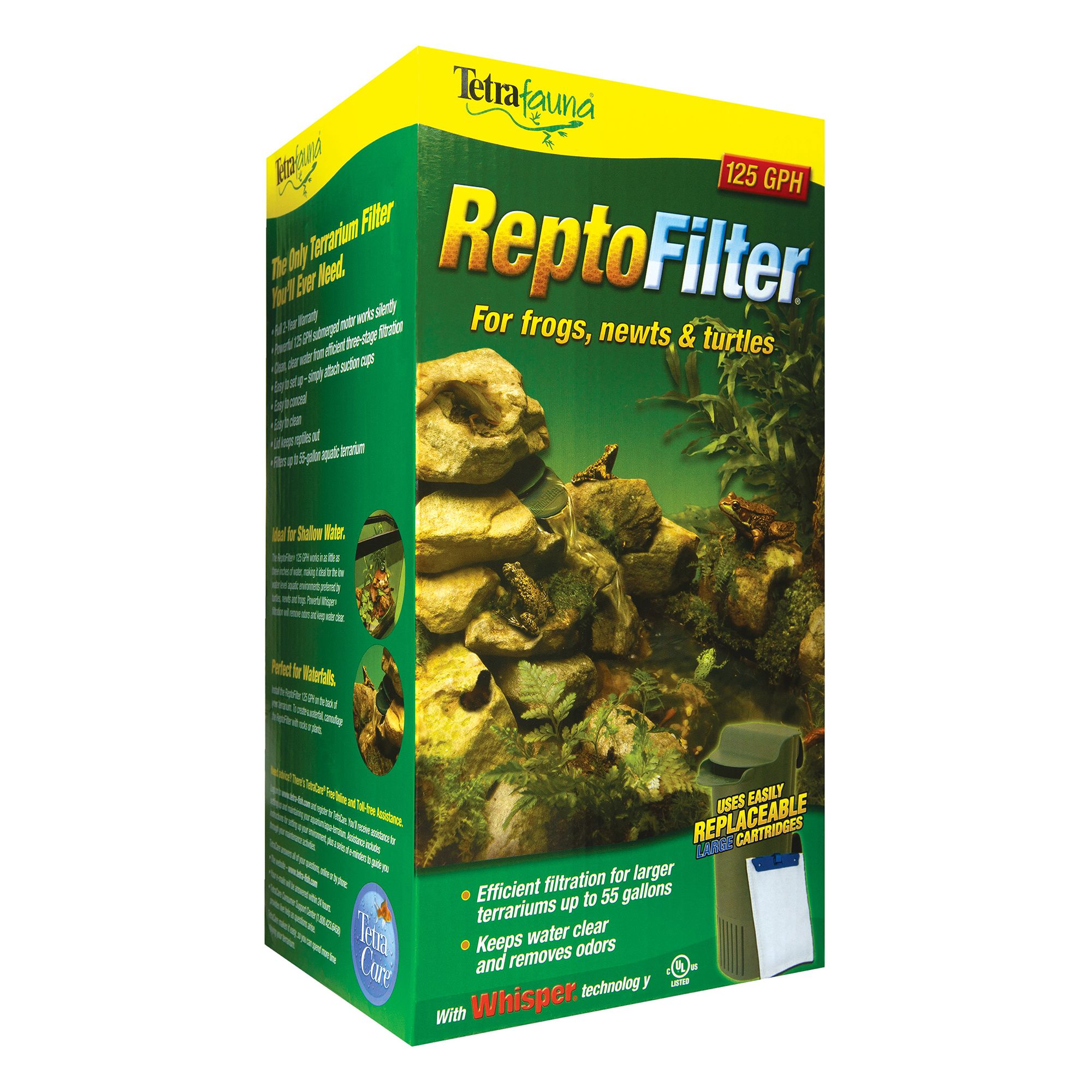 Tetra® ReptoFilter Aquarium Filter Aquatic Reptile Turtle Tank Filter - 125 GPH - thumbnail 6