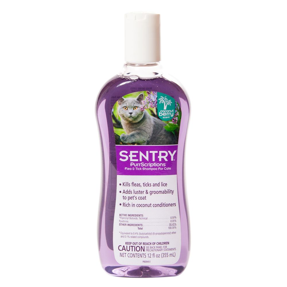 Sentry Purrscriptions Flea Tick Shampoo For Cats Cat Flea Shampoos Dips Petsmart